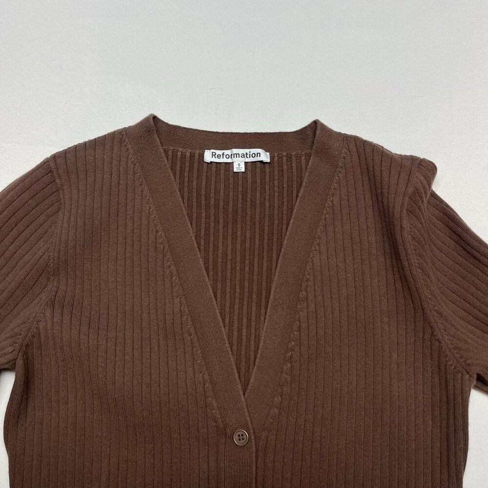 Reformation Ribbed Sweater Dress - Picture 8 of 9
